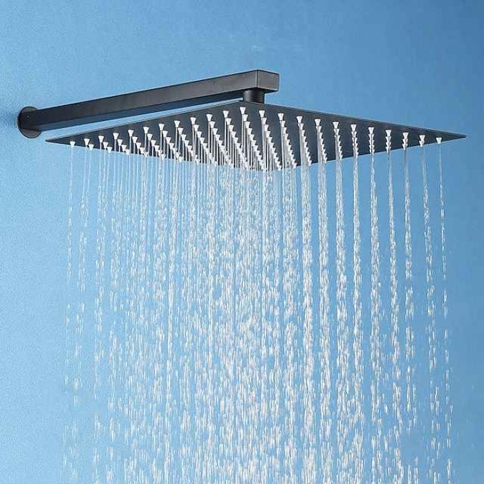 Rainfall Shower Head, Contemporary Luxury Rain Shower in Painted Finishes