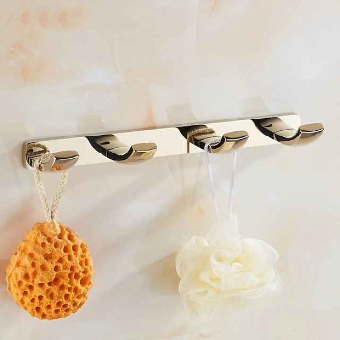 Robe Hook Adorable Modern Brass Bathroom / Hotel bath Wall Mounted