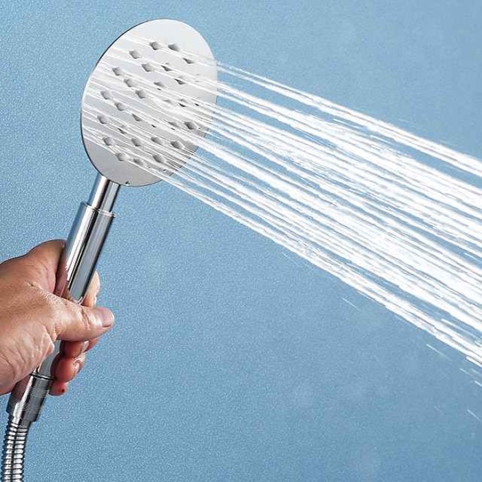 Water-Saving Shower Head, Contemporary Luxury Rain Shower Head in Painted Finishes