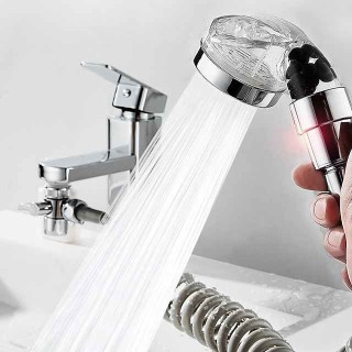 Faucet Extender Set, Washbasin All Copper Faucet Water Dispenser Washbasin Faucet Modified Shower Head Set