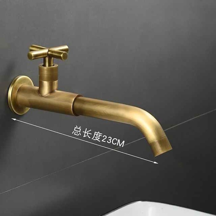 Brass Faucet Accessory, Superior Quality Water Spout Antique / European Style Copper Electroplated